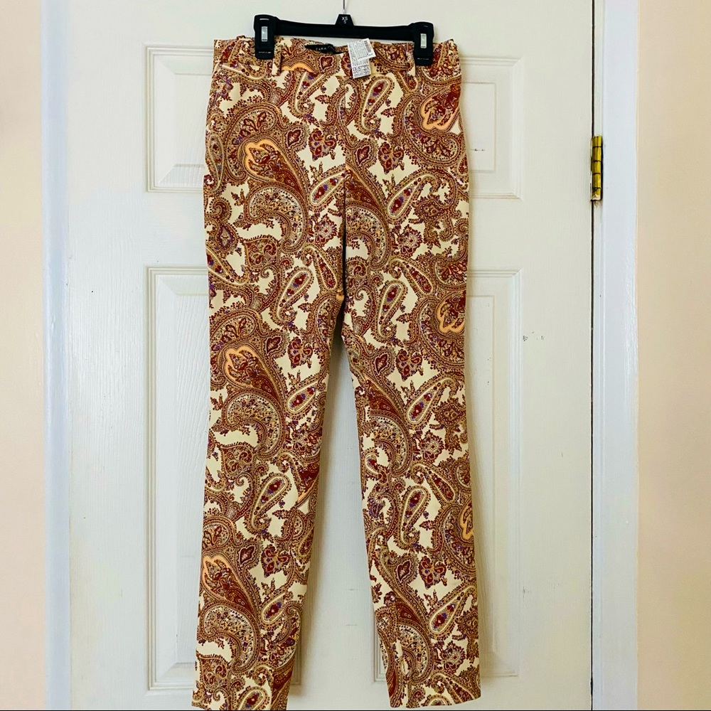 Paisley pattern Zara pants- XS